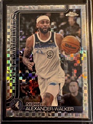 2025-26 Topps Chrome #193 Nickeil Alexander-Walker X-Fractor