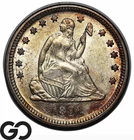 1891 Seated Liberty Quarter, Beautiful Choice Gem BU++