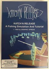 Graphic Xpress Katch'N Release: A Fishing Simulation  Tutorial IBM PC RARE NEW