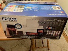 Epson EcoTank Photo ET-8500 Wireless All-in-One Printer - NEW Same day Ship