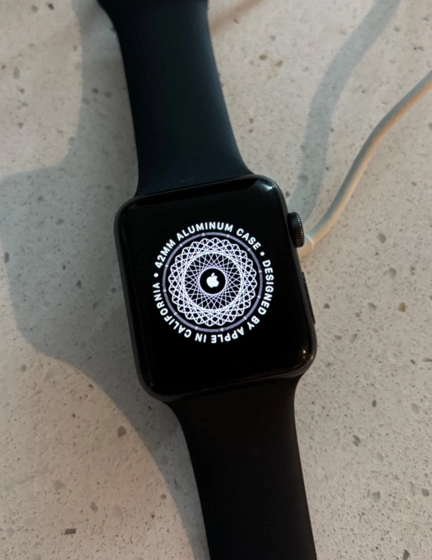 Apple Watch Series 3 Gray Aluminum Band Smart Watches for sale | eBay