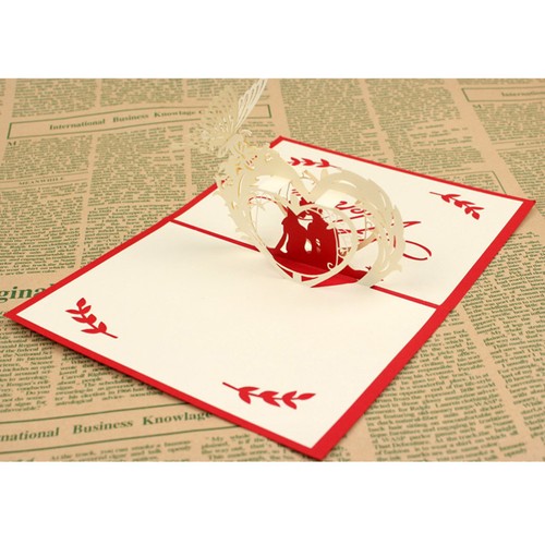 3D Three-dimensional Greeting Card Special Shape Cards for Greething - Picture 5 of 12