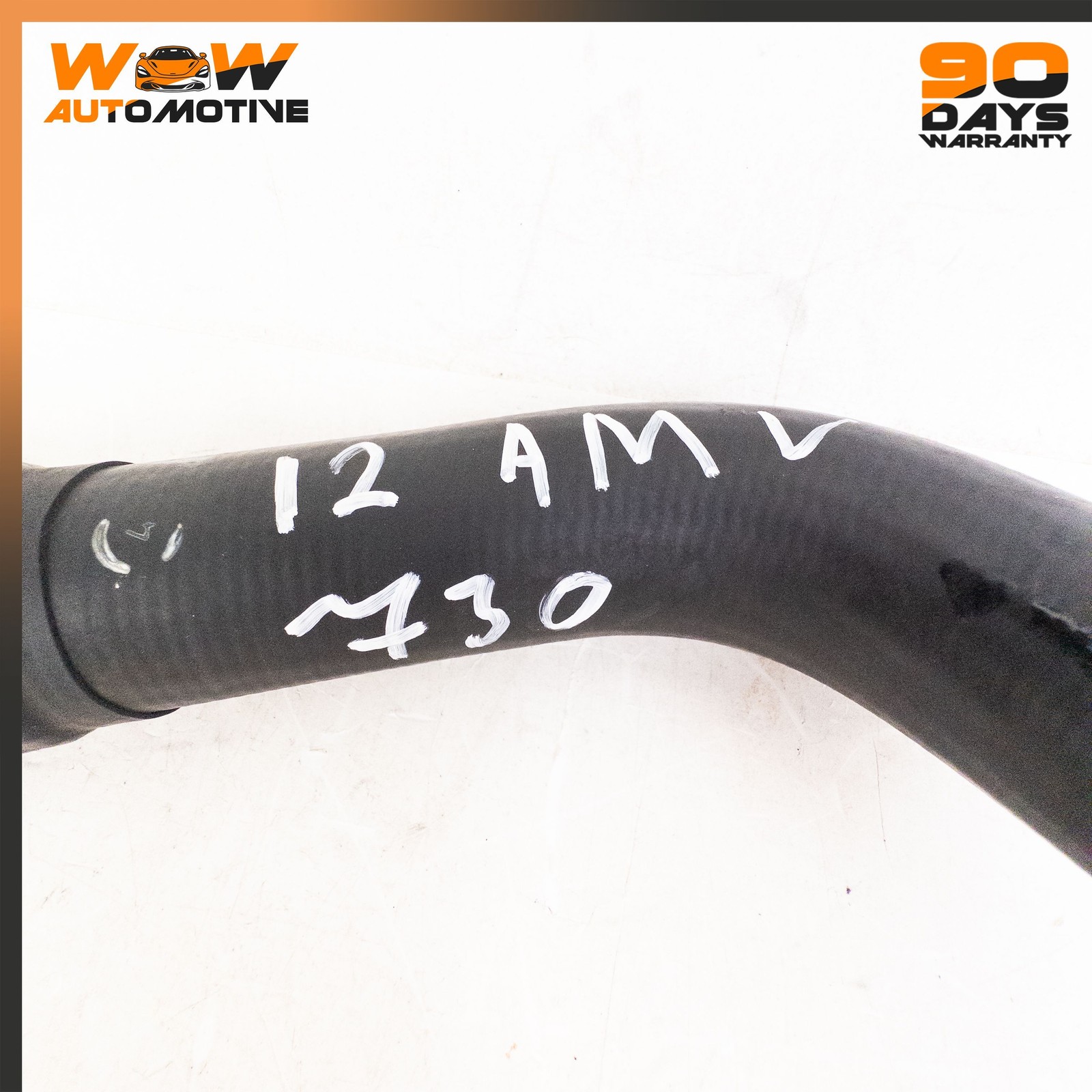06-16 ASTON MARTIN V8 S VANTAGE 4.7L RADIATOR INLET COOLANT HOSE TUBE PIPE OEM