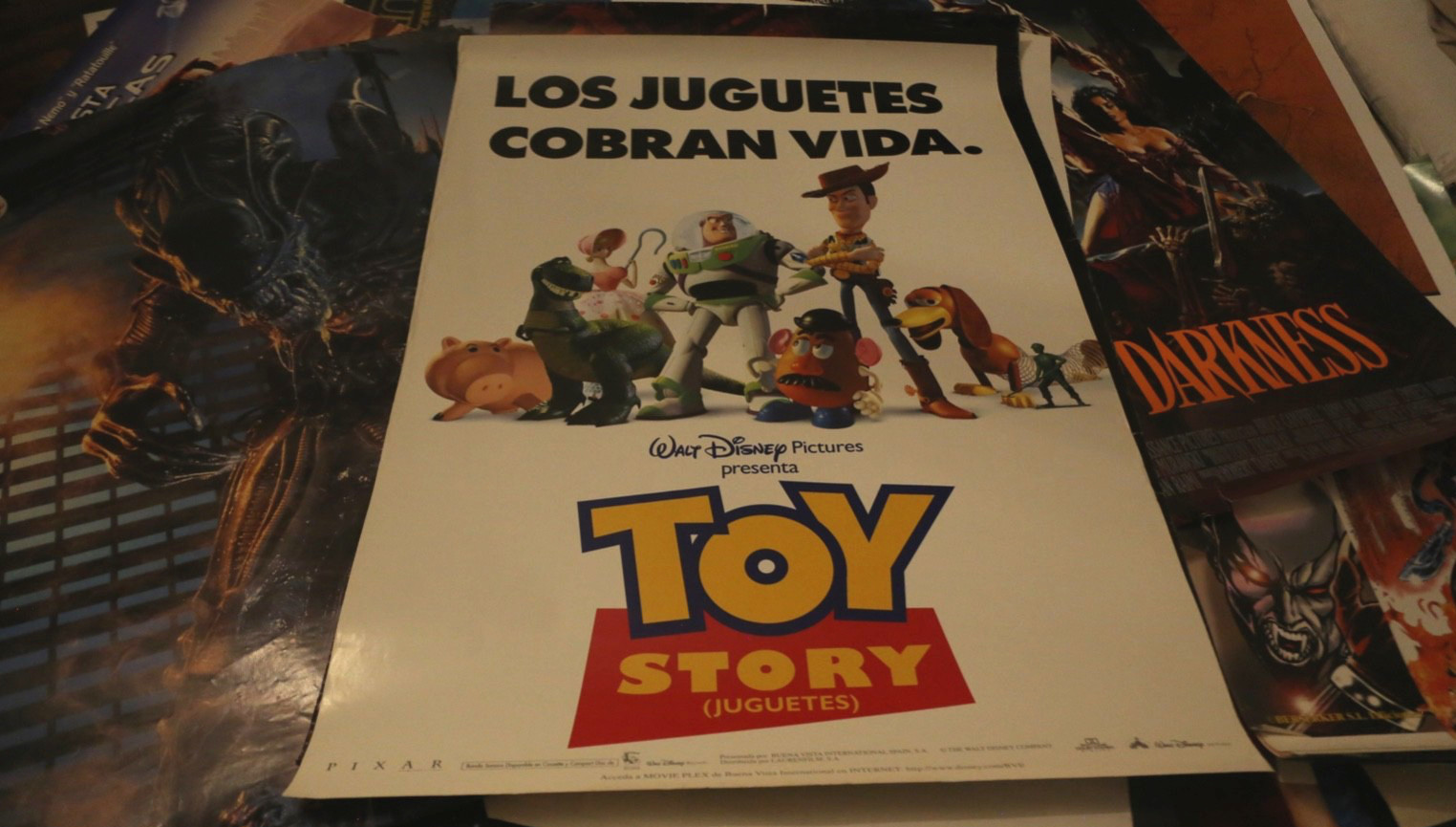 1995 Original Toy Story foreign poster rare Pixar Animation