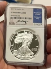 2017-W $1 Proof American Silver Eagle NGC PF70 Moy Signature Label *AUCTION*