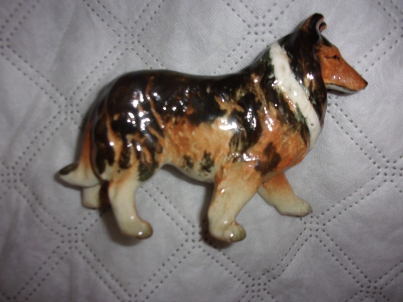 VERY NICE VINTAGE ROYCROFT COLLIE DOG FIGURE/FIGURINE