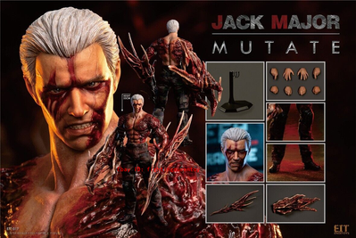 END I TOYS EIT017 1/6 Zombie Crisis Jack Krauser Action Figure