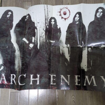 Arch Enemy / Japan Tour 2004 Original Promo D/S Poster A1 23x33in