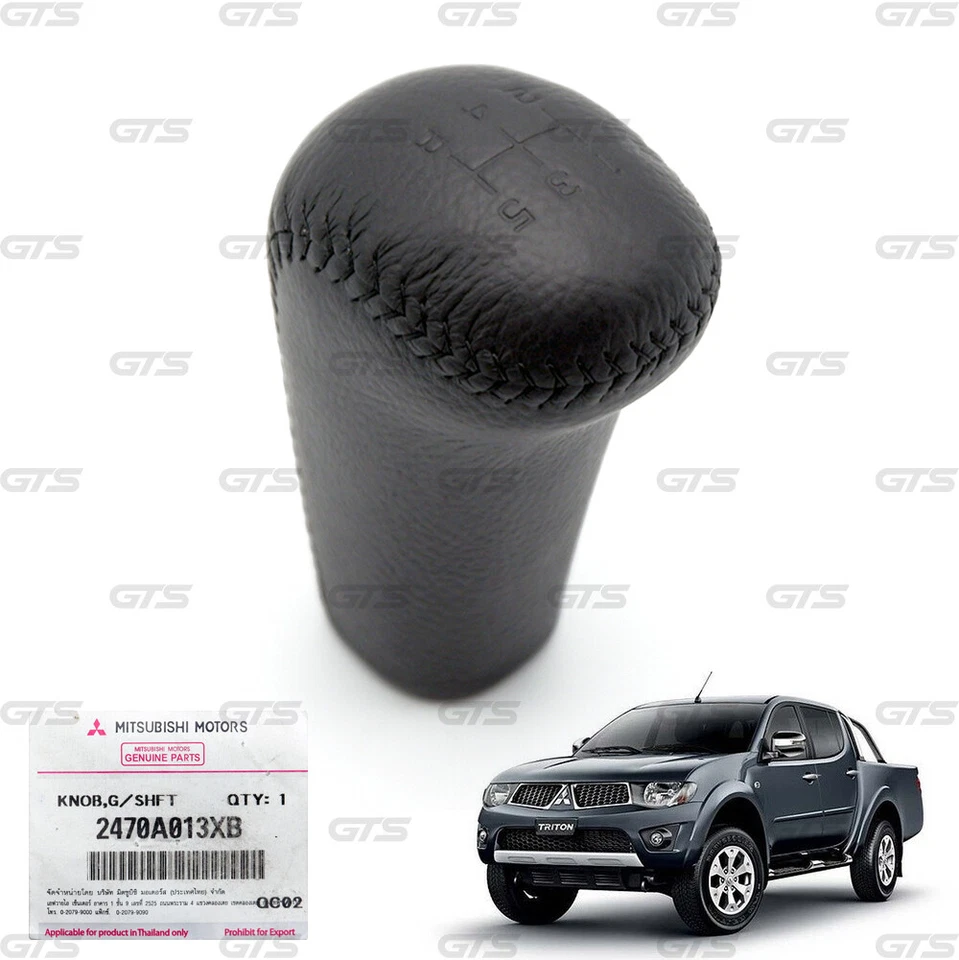 Manual Gear Knob Shift For Mitsubishi L200 Triton 4WD Pickup 2006 2014 Foto 4 de 4