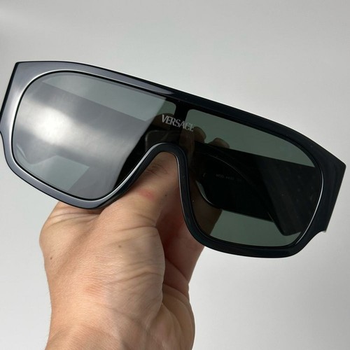 NEW VERSACE Sunglasses VE4439 GB1/71 Black/Dark Green Unisex - Picture 6 of 11