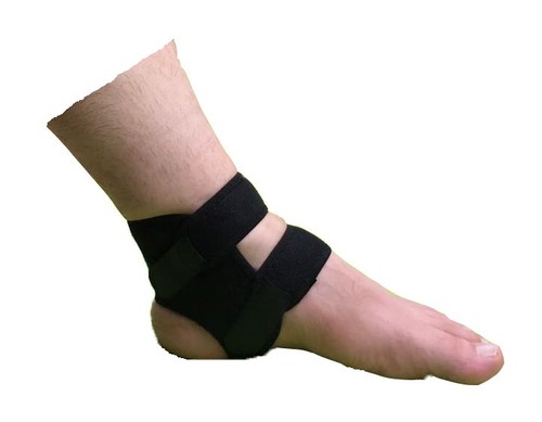 LTG Cinghia di supporto alla caviglia in neoprene compressione tendine di Achille tutore piede distorsione - Foto 2 di 2