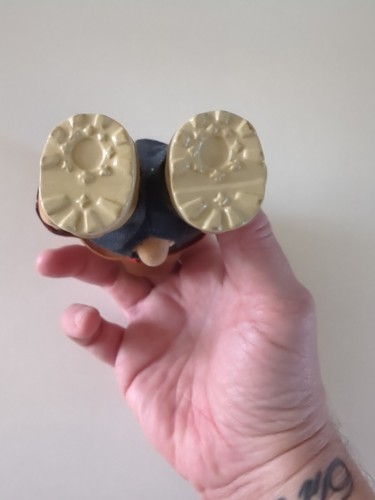 Vintage 1986 Panosh Place Furskins Farrell Puppe bewegliches Spielzeug 6 Zoll groß  - Bild 6 von 8