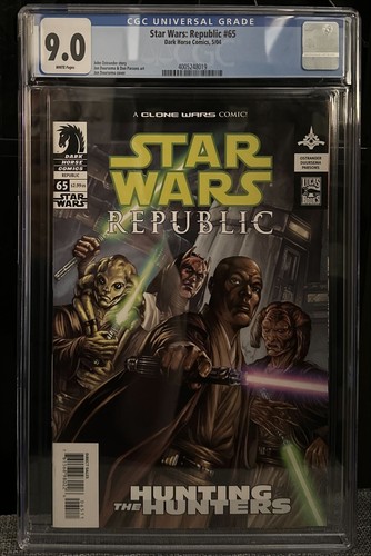 Star Wars Republic #65 (2004) CGC 9.0 1st Barriss Offee Dark Horse