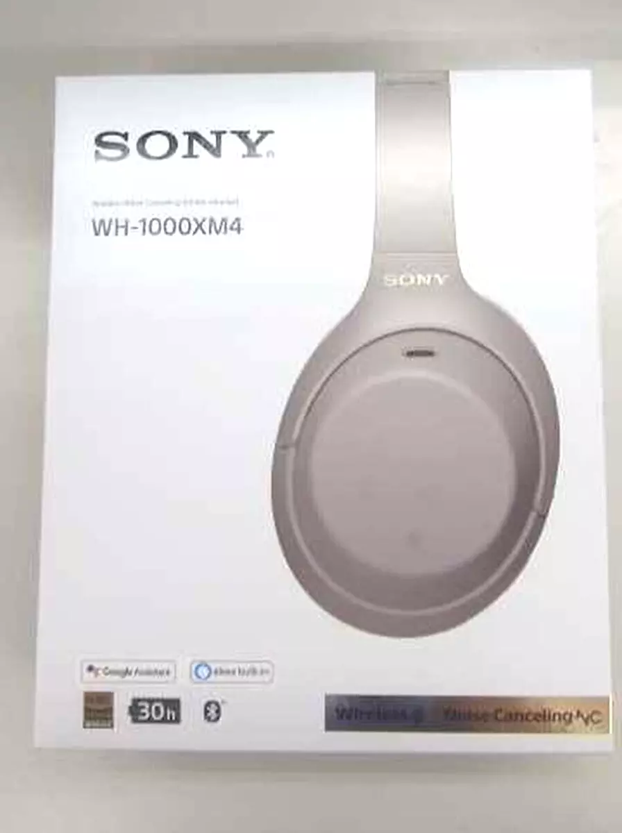 SONY Wireless Noise Canceling Headphones Silver WH-1000XM4 S