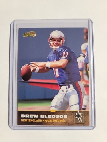 NEW ENGLAND DREW BLEDSOE FOOTBALL CARD ALL SPORT PPF PLUS SCOREBOARD CARD 127