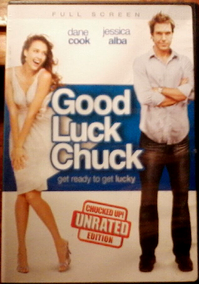 Good Luck Chuck (DVD, 2008, Unrated - Full Screen) Jessica Alba