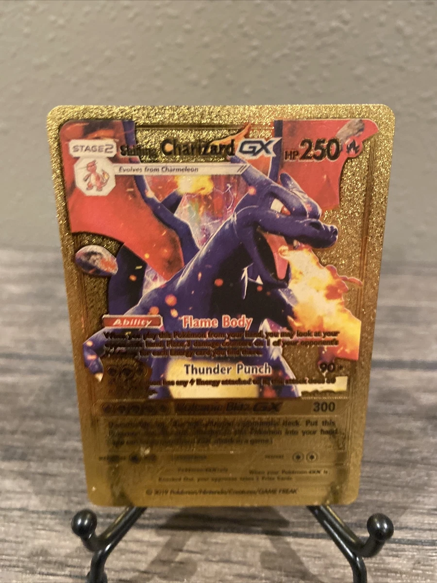 Shiny Charizard GX Pokemon Card 