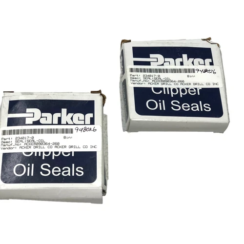 [Lot Of 2] Parker 1QTR21 Clipper Oil Seals 3707 H1L5