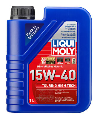 LIQUI MOLY 1095 LIQUI MOLY LM Touring High Tech 15 W-40 1095 Kanister Kunststoff