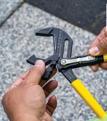 Klein Tools 10'' Plier Wrench 2-in-1 Reversible Jaw **VERY COOL** (MSRP $49+tax)