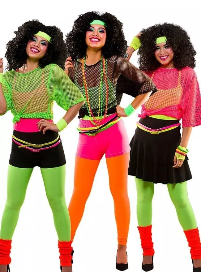 Dressing up top for the 80s