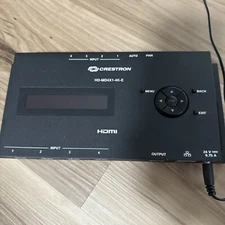 CRESTON HD-MD4X1-4K-E 4X1 4K HDMI SWITCHER With KRAMER VP-425 Component Scaler