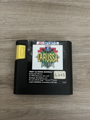 Tony La Russa Baseball (Sega Genesis, 1993)