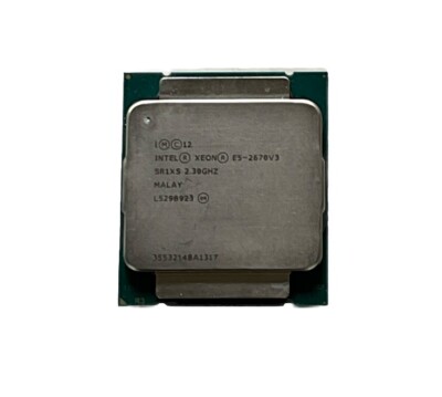 Intel Xeon E5-2670V3 | SR1XS | 12 x 2,30 GHz | LGA 2011-3 | 12 Core CPU 2011-v3