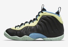 Nike Air Foamposite Little Posite One GS Multicolor Black Blue DH6490-001 Women