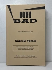 BORN BAD COLLECTED STORIES By Andrew Vachss Limited Uncorrected Proof SA19