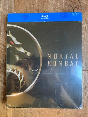 Mortal Kombat w. Steelbook (Blu-ray, 2021, EU Import, Region Free) *NEW*