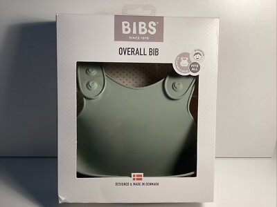 S178 BIBS Dinner Bib Sage Latz für Babys Essen Newborn green
