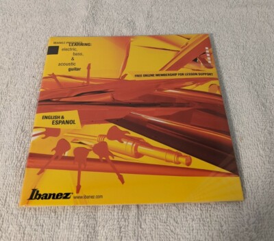 SEALED New Ibanez Presents Learning Electric Bass and Acoustic Guitar Eng Sp DVD