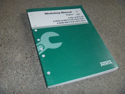 Volvo Penta 4.3OSI-E 4.3OSI-EF Engine Workshop Service Repair Manual