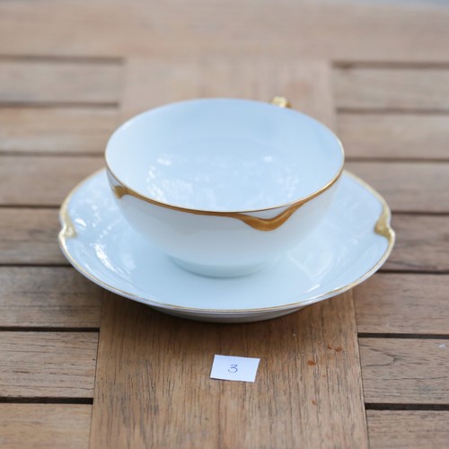 Taza de té Haviland France aniversario plateada (múltiples disponibles) - Imagen 3 de 32
