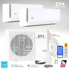 28000 BTU Dual 2 Zone Mini Split Heat Pump Ai...