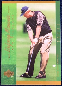 2001 Upper Deck Golf Trading Cards #126 Jack Nicklaus ...