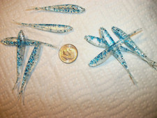 100-2 1/4"-crappie-panfish-soft minnows-jigs grubs-split tails-scent-flukes-lure