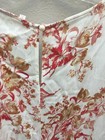 En Crème V-Neck Floral Full leeves Romper M Shorts Jumpsuit One Piece Faux Wrap — photo 7