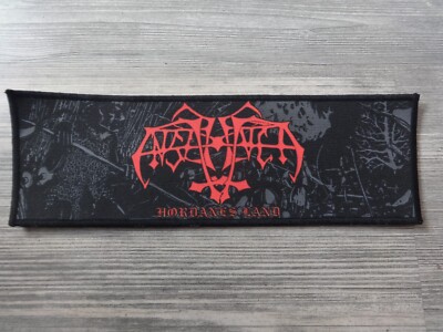 Enslaved Patch Back Strip Backpatch Black Metal Solstafir Windir | eBay