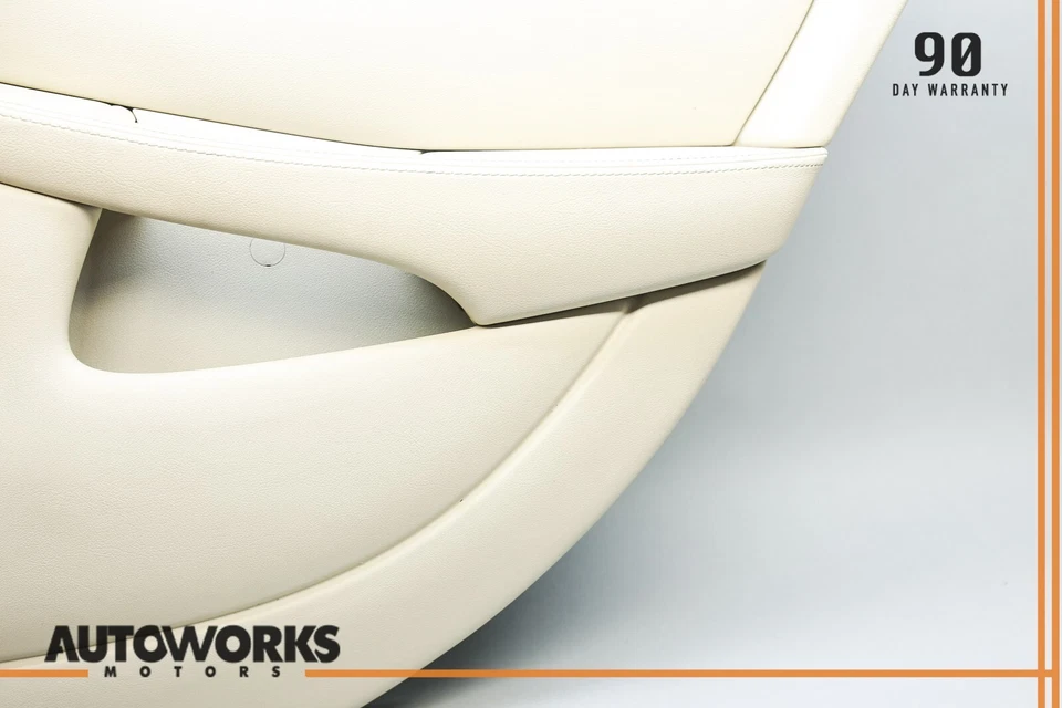 02-08 Jaguar X-Type задняя правая внутренняя дверная панель отделка карт ADX / SAND OEM - Изображение 3 из 4