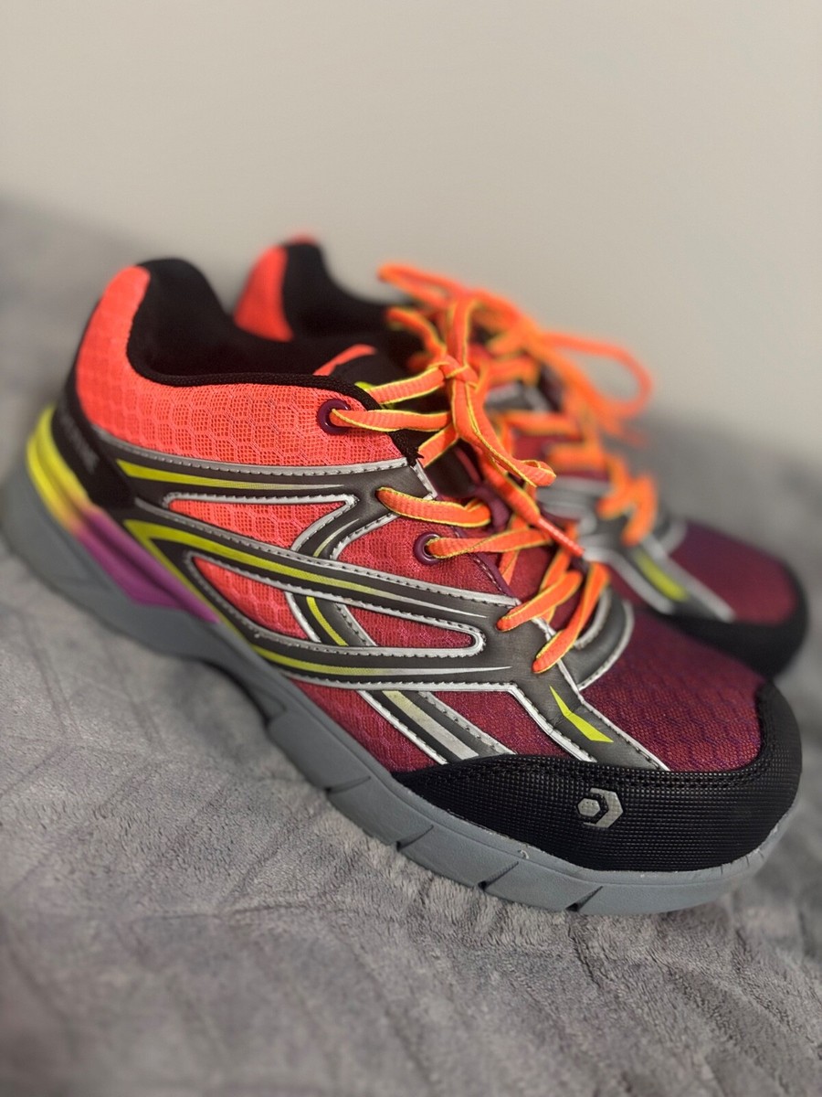 Wolverine Steel Toe Work Shoes-Women’s size w purple/Leather