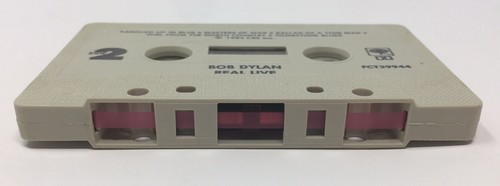 BOB DYLAN “Real Live” PROMO Only Cassette Tape 80s Columbia FCT 39944 Demo NFS - Picture 7 of 8