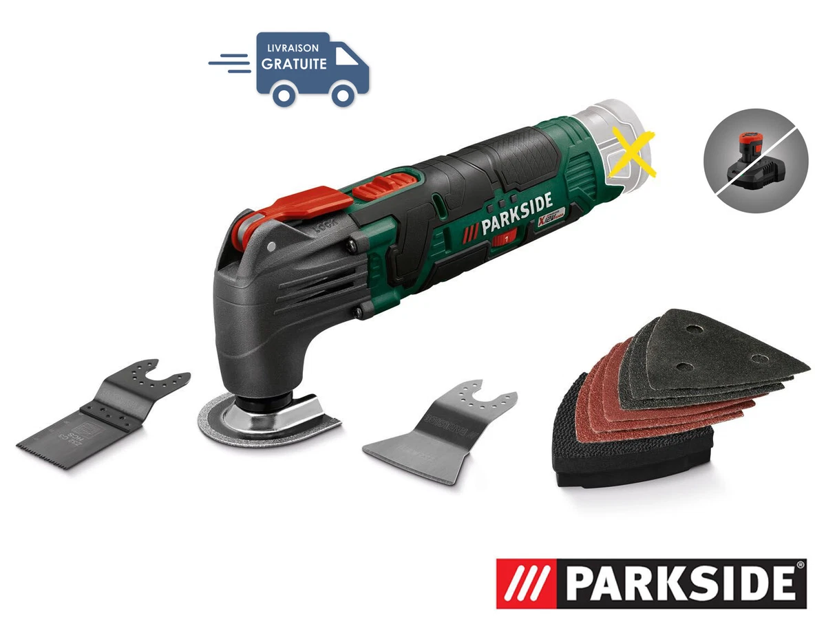 PARKSIDE® Outil Multifonctions sans fil 12 V sans batterie ni