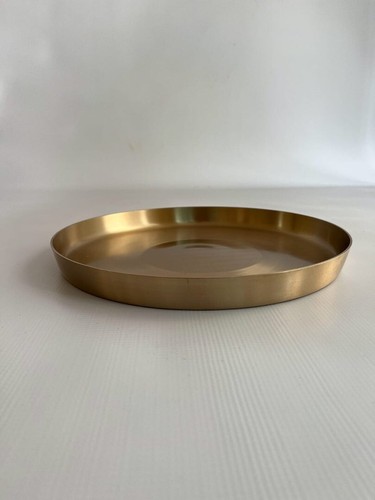 Kansa / bronze thaali matte finish, glossy finish - Picture 4 of 8