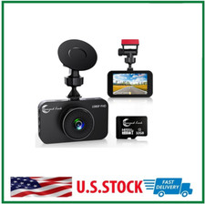 1080P Full HD Dash Camera, Dash Cam Front with 32G SD Card with Recording Black
