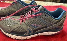 Zapatillas deportivas Everlast Journey para mujer 54306 gris/azul/rosa talla 81/2 M