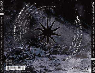 ARCTURUS SIDESHOW SYMPHONIES NEW CD & DVD