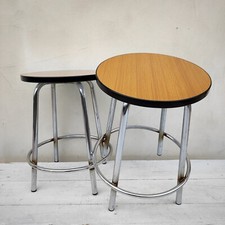 Sgabello vintage in formica modernariato anni 60/70