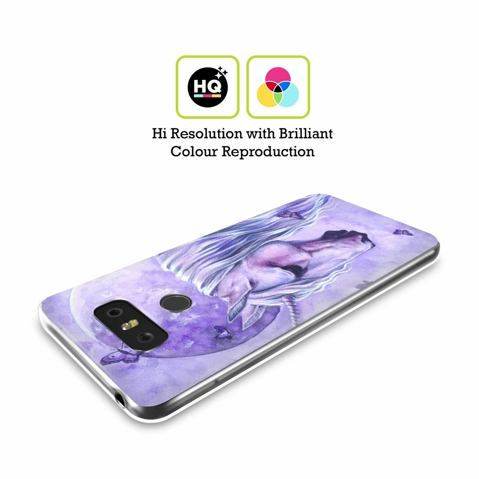 FUNDA GEL SUAVE SELINA FENECH UNICORNIOS PARA TELÉFONOS LG 1 Foto 2 de 4